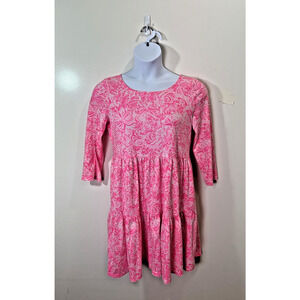 Lilly Pulitzer Women’s Dress Size M Pink Vibrant Beachy Barbie Resortcore Travel